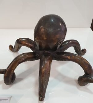 pieuvre 10x19 bronze massif