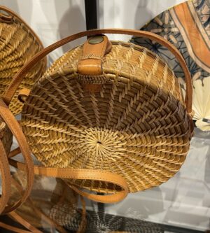 SAC ROND Rotin 18CM doublé batik